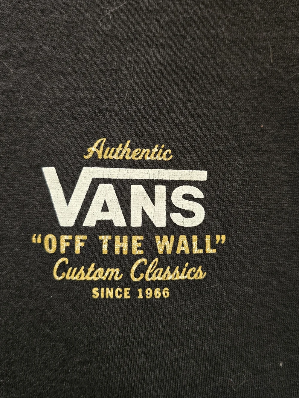 Vans Men's 'Off The Wall' Short Sleeve T-Shirt - Black